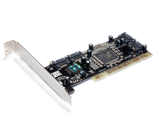 PCI Schnittstellenkarte / Controller - 4 Port - 4x SATA