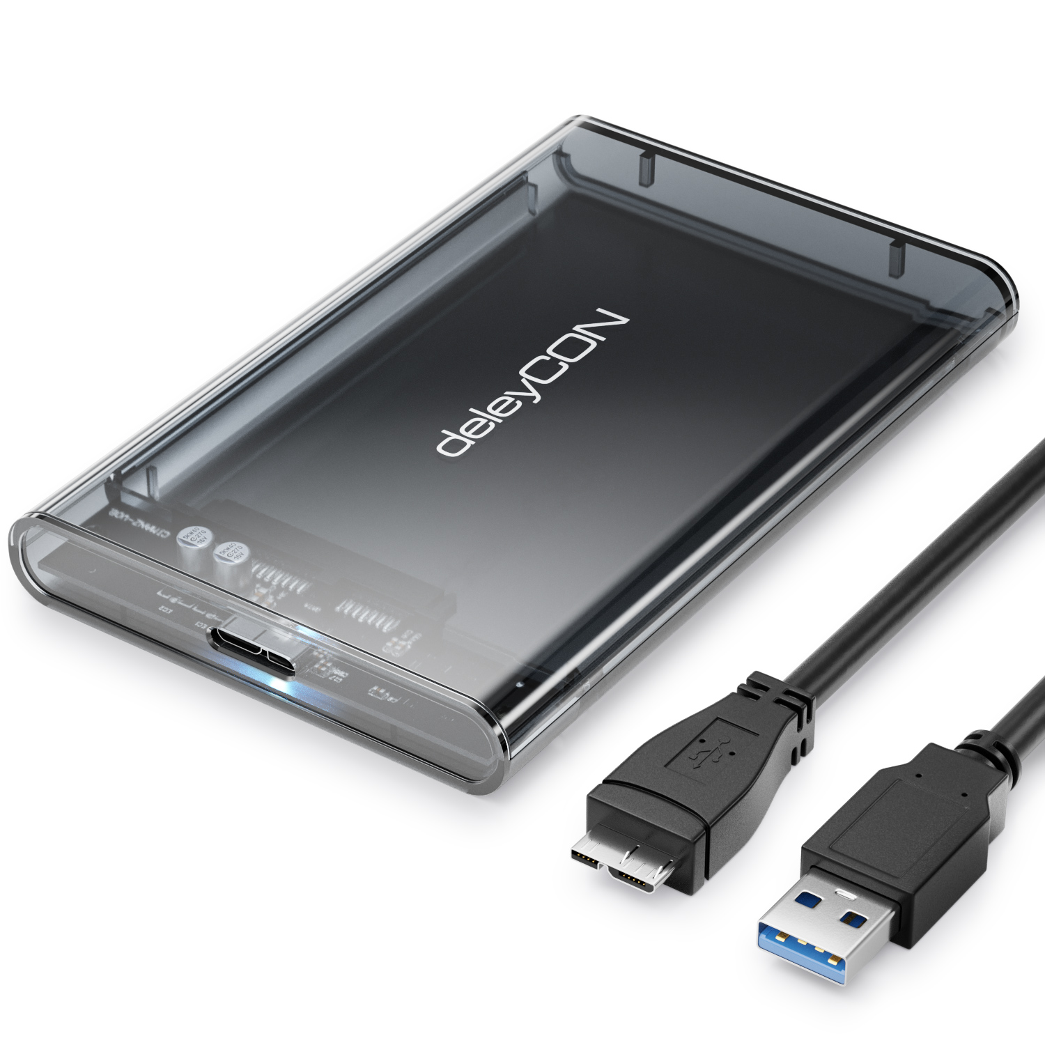 2.5" 3.5" SATA DE USB 2.0 USB 3.0 Festplattengehäuse Externes Gehäuse