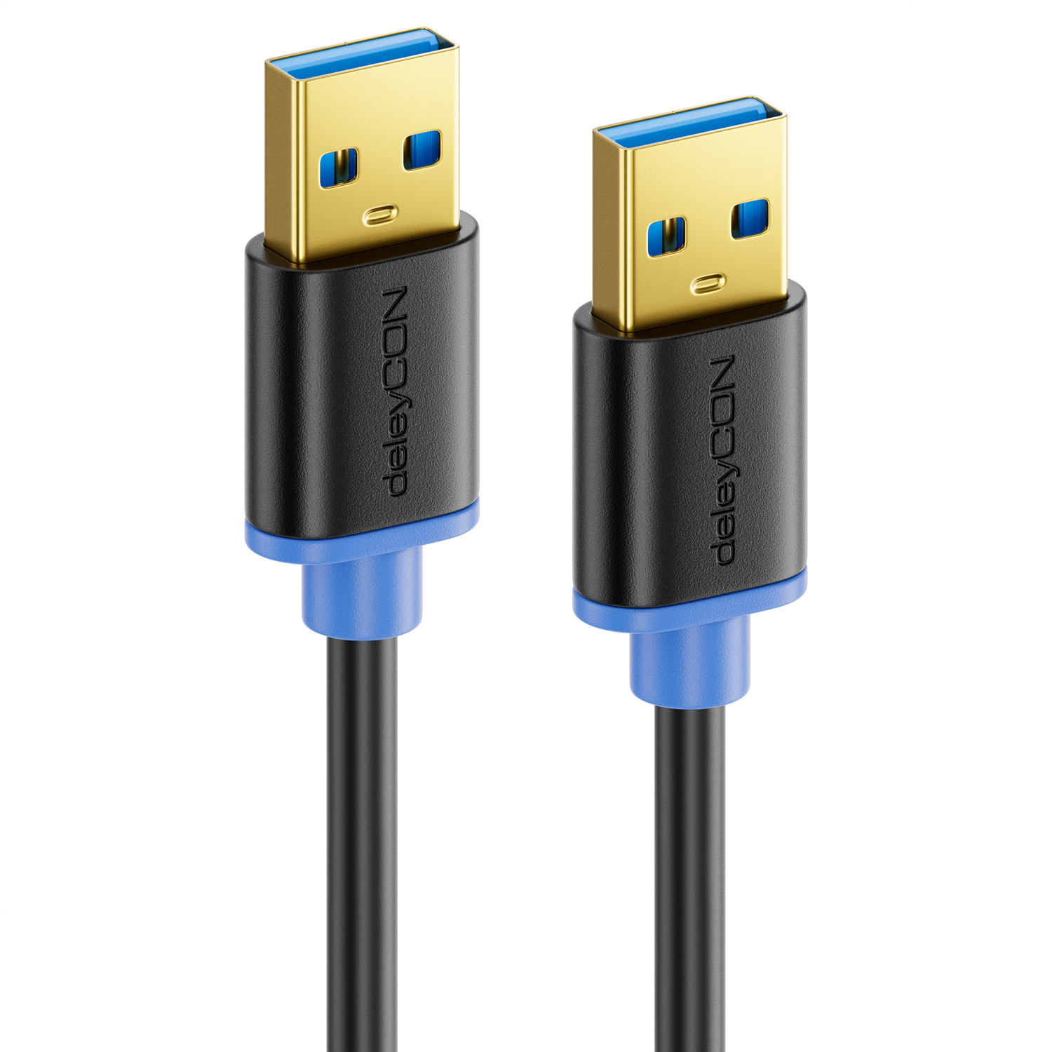Delock USB 3.0 Data Link Kabel – 1,5 M, A-Stecker Zu A-Stecker Mit KM-Switch-Funktion